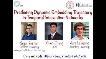 Predicting Dynamic Embedding Trajectory in Temporal Interaction Networks (ACM SIGKDD 2019)