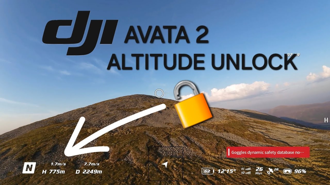 DJI Avata 2: Снято ограничение по высоте.