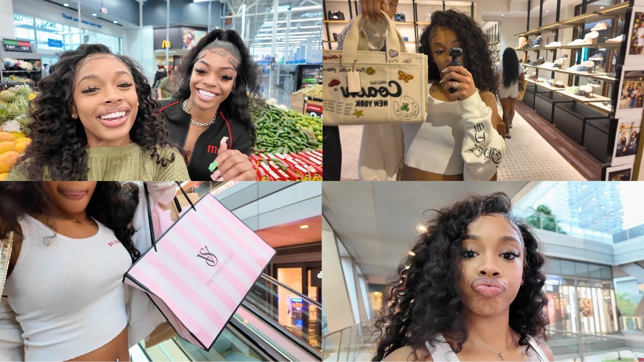 THE GIRLS LINKED! Cooking With Kita, Shopping with Liyah and  Riki + Life Update | ANGEL BRADLEY
