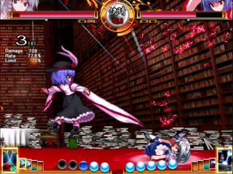 緋想天　090422　咲夜vs衣玖　FR