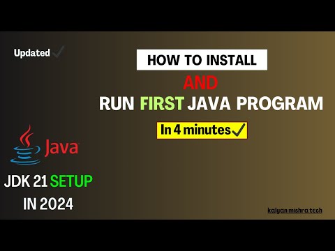 How to install Java on window 10/11 | 2024 updated 🔥🔥 | Install JDK, JAVA_HOME and run java program.
