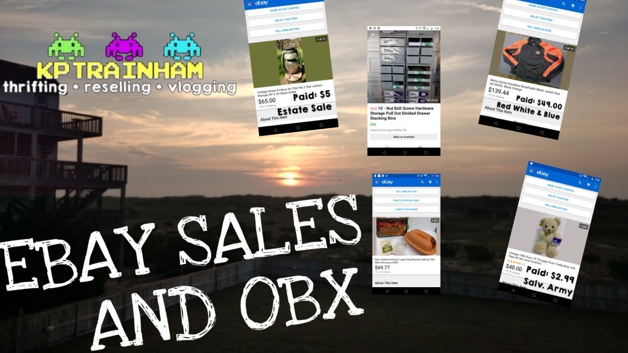 Ebay Sales Help Fund My Vacation -  I'm Back!! Part Time Reseller Vlog