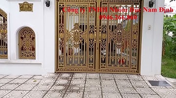 ✅ Top Những Mẫu Cổng Nhôm Đúc Đẹp Nhất Năm 2025