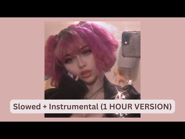 lilbubblegum - af1 (instrumental slowed + reverb + 1 hour) class=