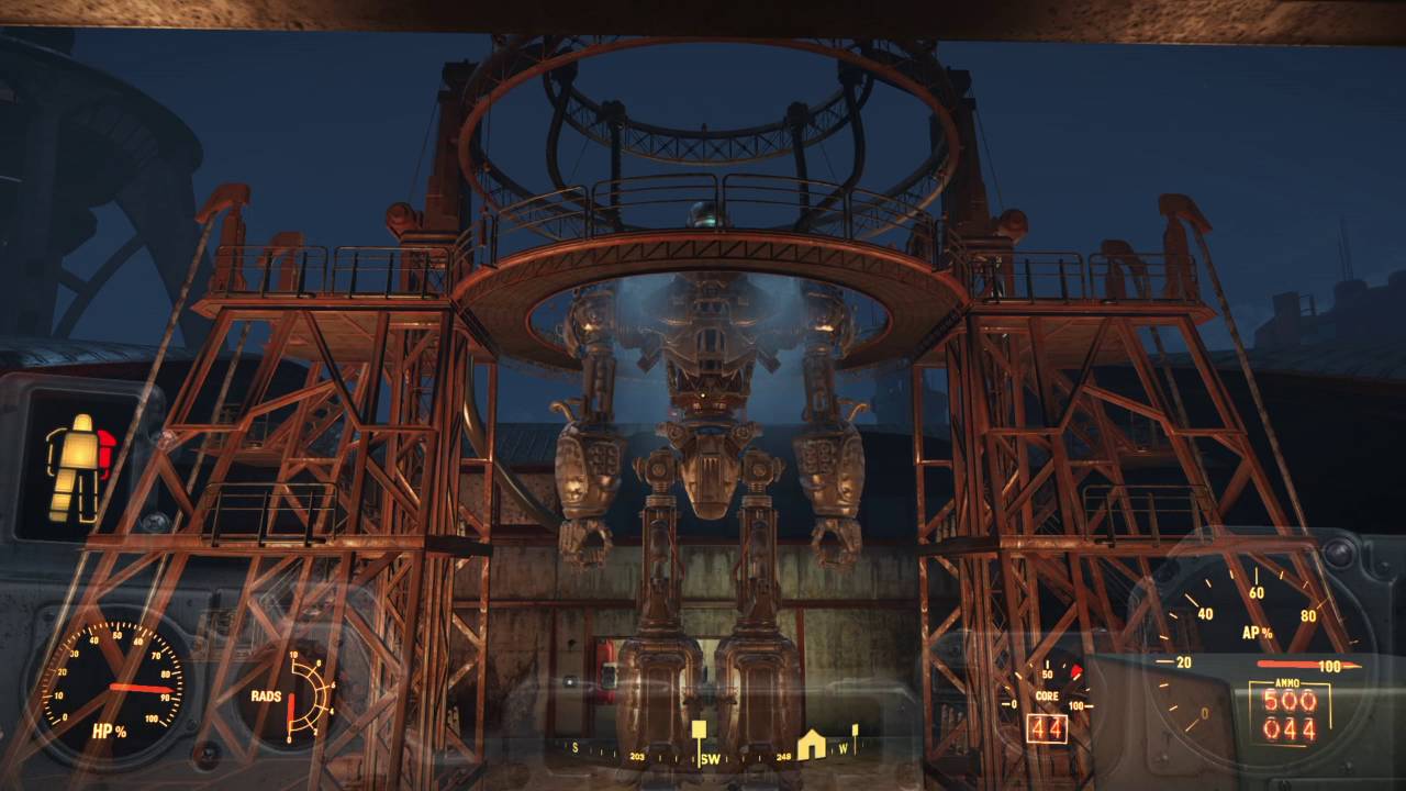 WAKING UP LIBERTY PRIME (Liberty reprimed) Fallout 4 YouTube