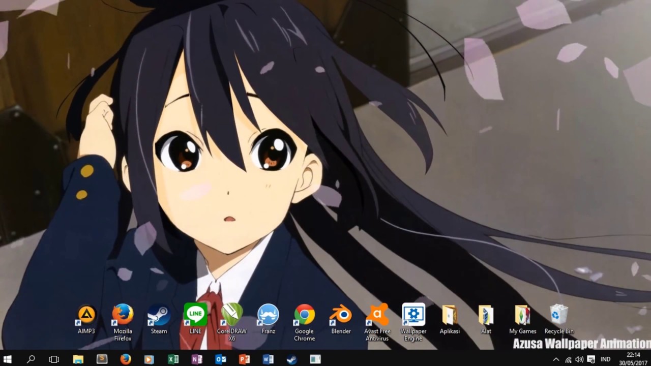 Memperkenalkan Azusa Wallpaper Animasi Untuk Wallpaper Engine Memperkenalkan Azusa Wallpaper Animasi Untuk Wallpaper Engine