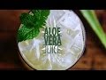 Sed de Zumo de Aloe Vera - Receta saludable