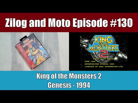 King of the Monsters 2 (Sega Genesis) - Zilog and Moto #130