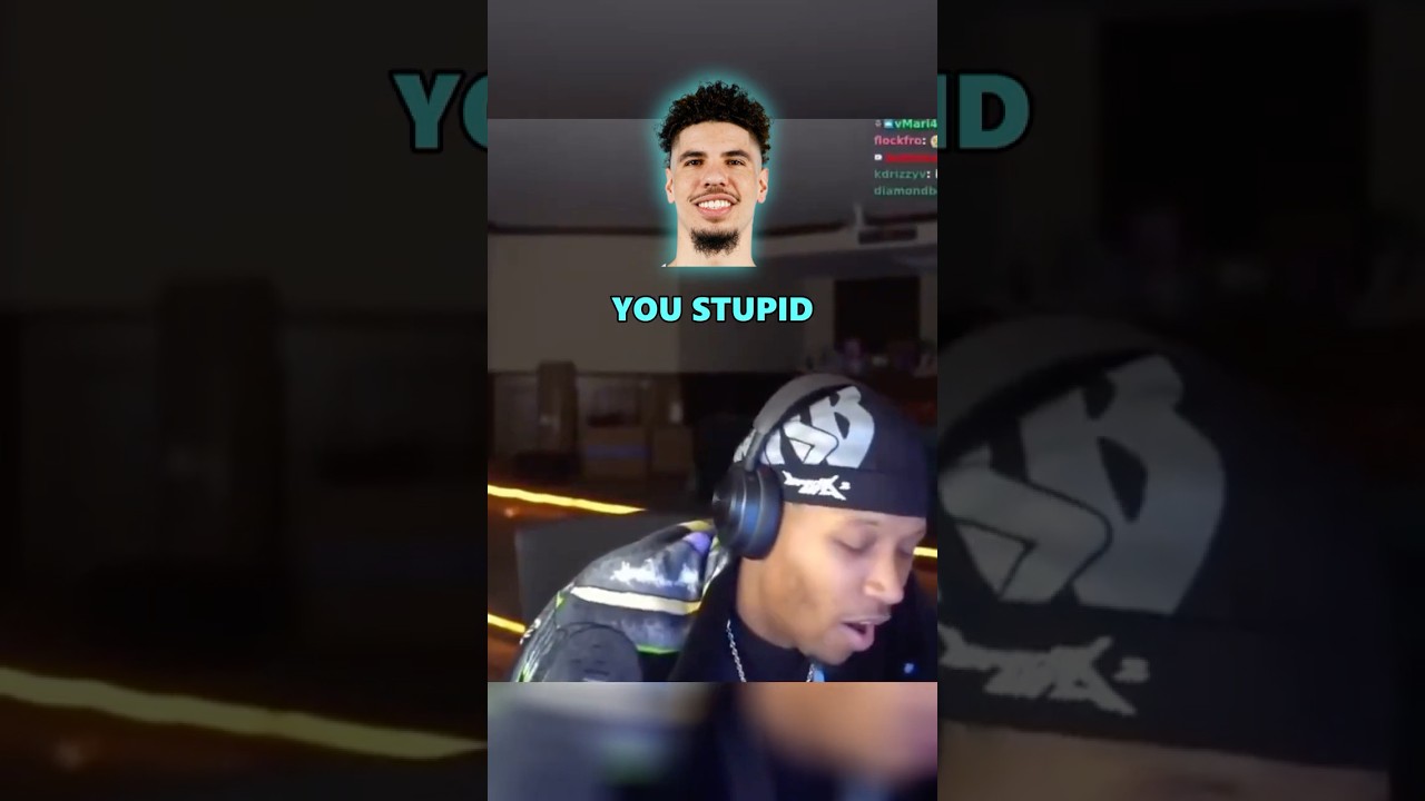 LaMelo Ball went OFF on Silky 😂 