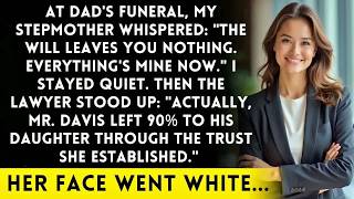 At Dad's Funeral, My Stepmother Said ＂The Will Leaves You Nothing＂   Then The Lawyer Spoke Up
