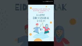 Happy Ied Mubarak By 6A 1920 Sd Insan Kamil