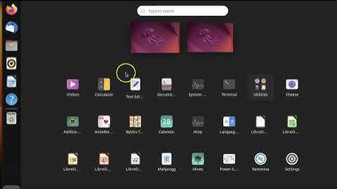 CS 105 recording Running ubuntu terminal with some commads!