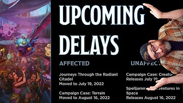 D&D Delays from WotC | Nerd Immersion