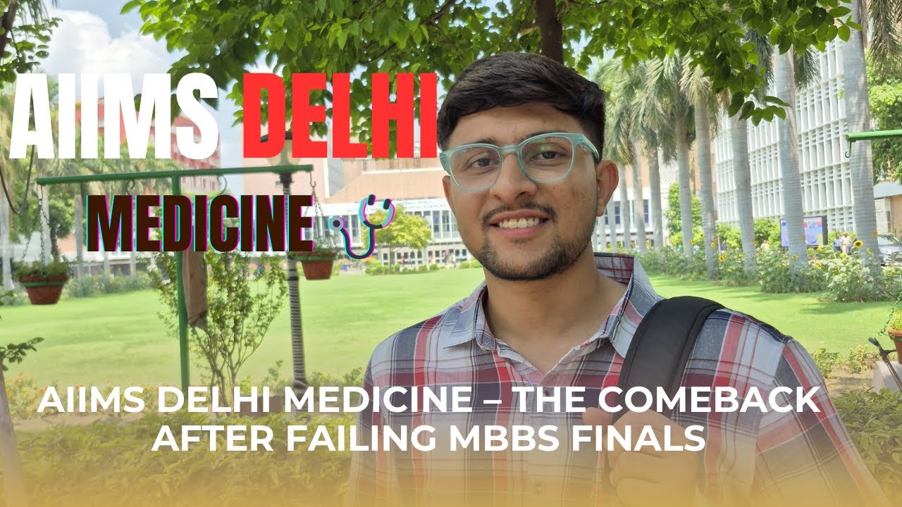 From Failing in Medicine to Getting AIIMS Delhi Medicine | AIR 63 INICET | AMAN CHARANIYA