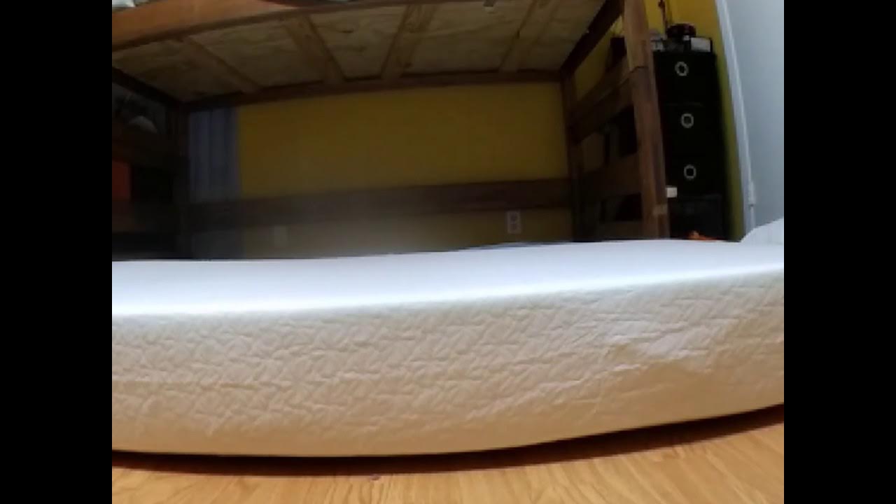 Time Lapse Expanding Memory Foam Mattress YouTube