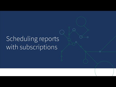 Scheduling reports with subscriptions - Qlik Sense Cloud