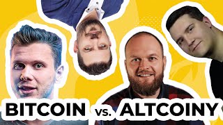 Bitcoin vs. altcoiny: Kicom & Gorrdy vs. Jedlinský & Juran