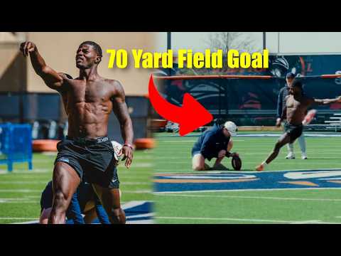 This Kicker Had a $1,000,000 Pro Day