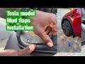 Mud flaps from jaw jut installation