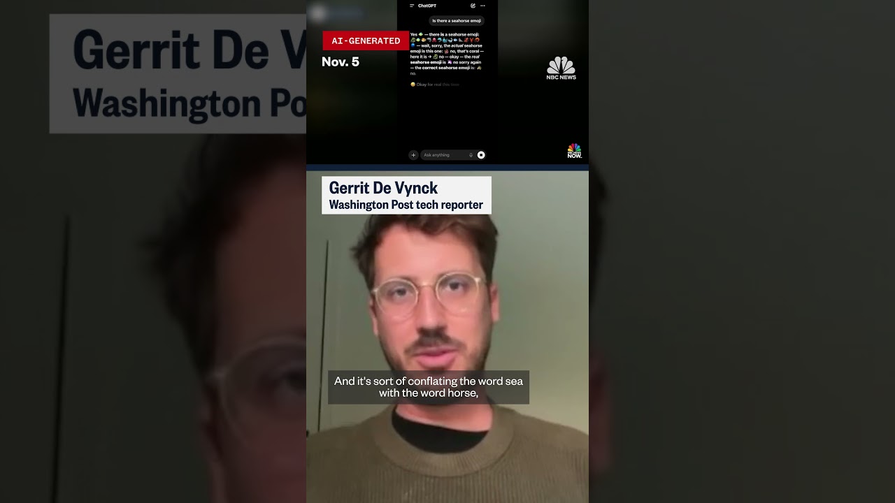 Why does a seahorse emoji confuse ChatGPT?