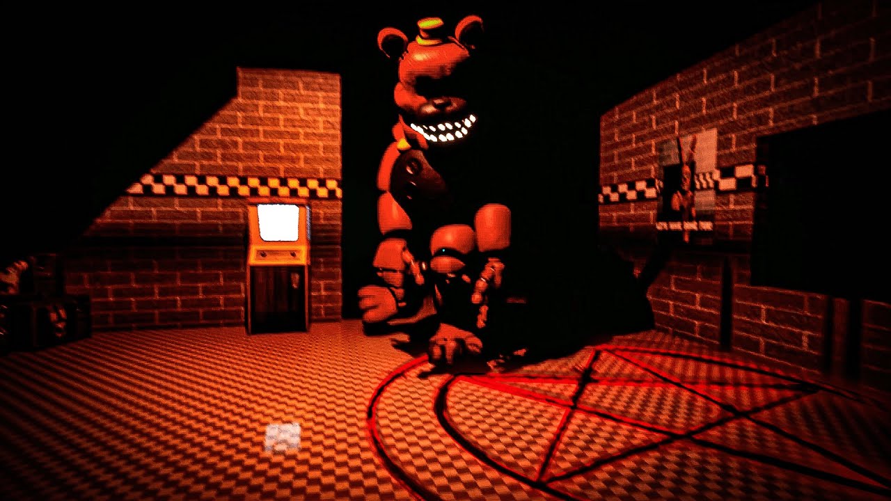 Os ANIMATRONICS COMEÇARAM A FAZER UM RITUAL PARA MIM NESSE FNAF ..