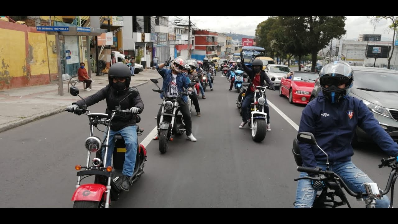 PRIMERA RODADA ELÉCTRICA EN QUITO ECUADOR Los mejores scooter y motos
