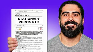 A-Level Maths Stationary Points Part 2
