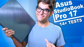 Asus ProArt StudioBook Pro 17 Video Editing 3D Photo Editing and Graphic Design Benchmarks screenshot 2