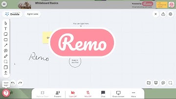 How to use the online whiteboard on your virtual event platform Remo (2020)