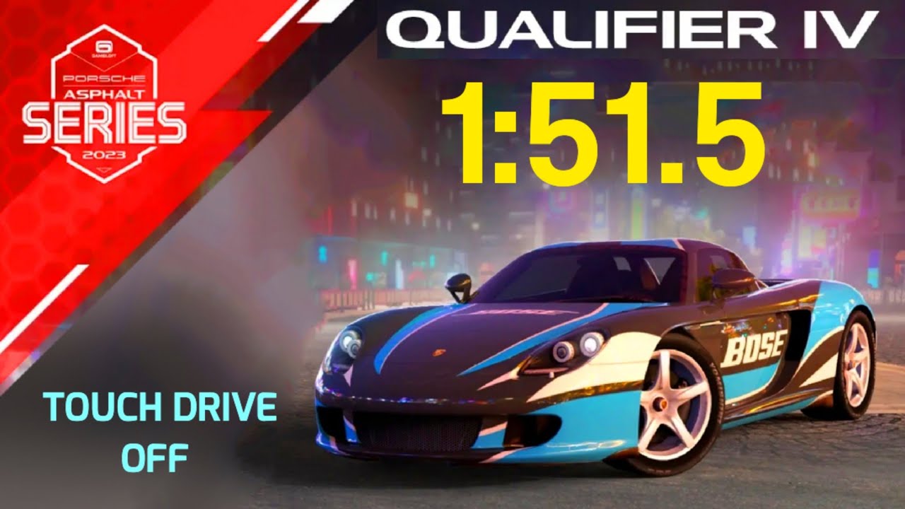 Porsche Asphalt 9 Series 2023 Carrera GT Manual Drive Touch Drive