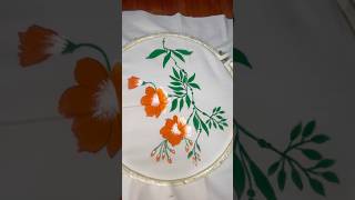 ✨Simple fabric painting tutorial 🌼 #shorts #youtubeshorts #painting #fabricpainting #flowers #pk7