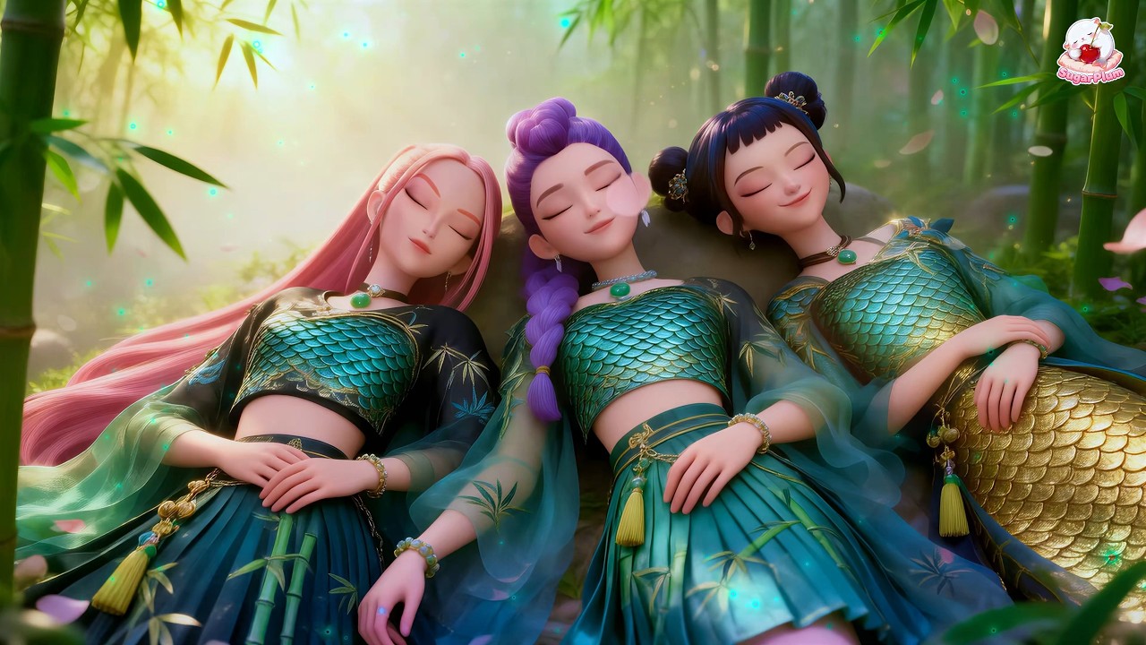 Deep Sleep Music 💤 Soft Music for Sleep and Relaxing With Rumi, Mira & Zoey