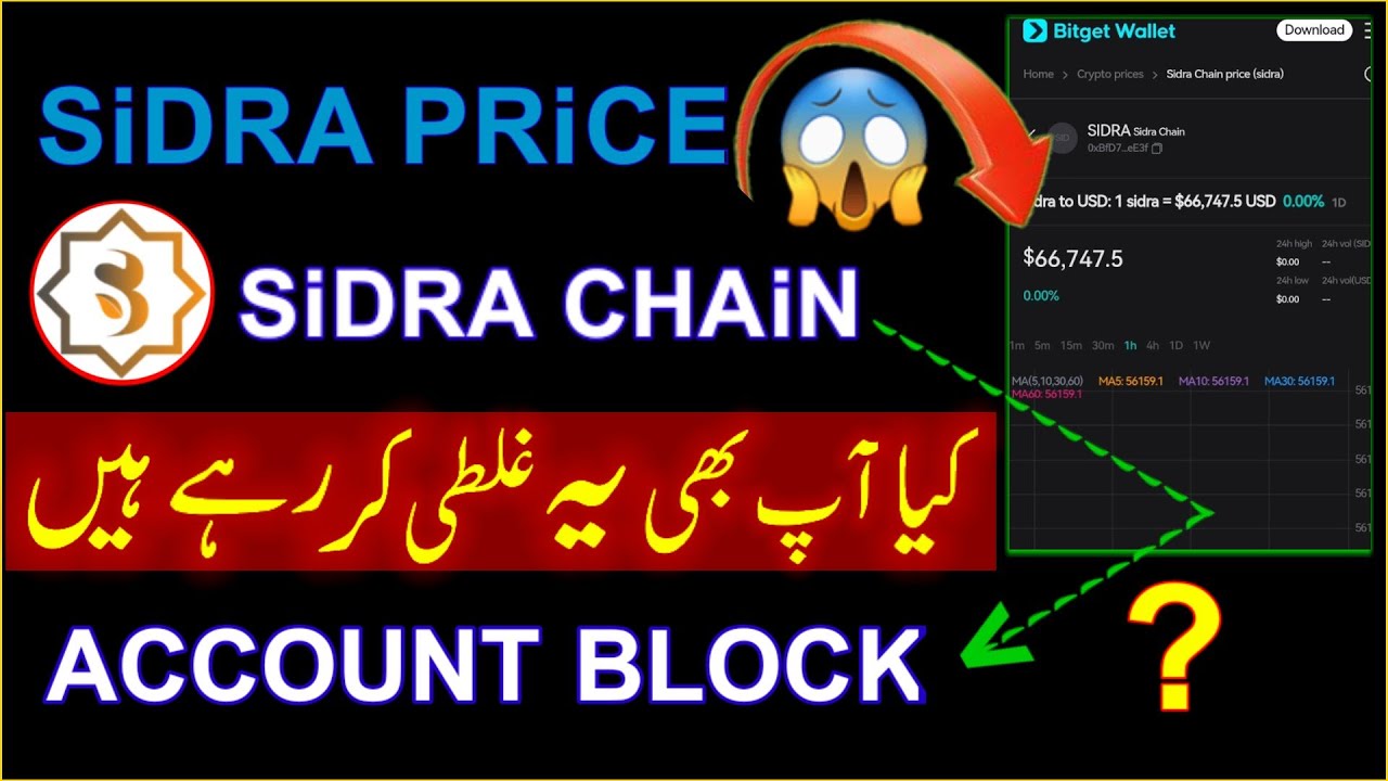 sidra chain price prediction | sidra chain account block | sidra chain ki price kya hai |