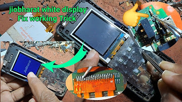 jio bharat white display problem fix | jio bharat v2 display graphics problem solution 