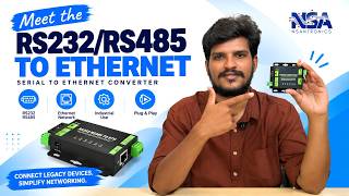 RS232/RS485 to Ethernet Converter | Features, Configuration & Industrial Applications | NSantronics