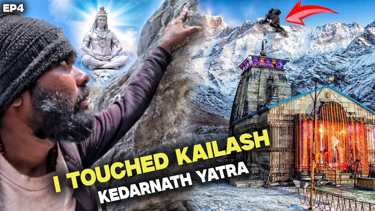 Kedarnath i risked my life to do the thrilling trek😨| kedarnath tour | kedarnath yatra 2025 | EP 4