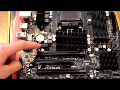 Asrock 970m Pro3 motherboard unboxing and overview