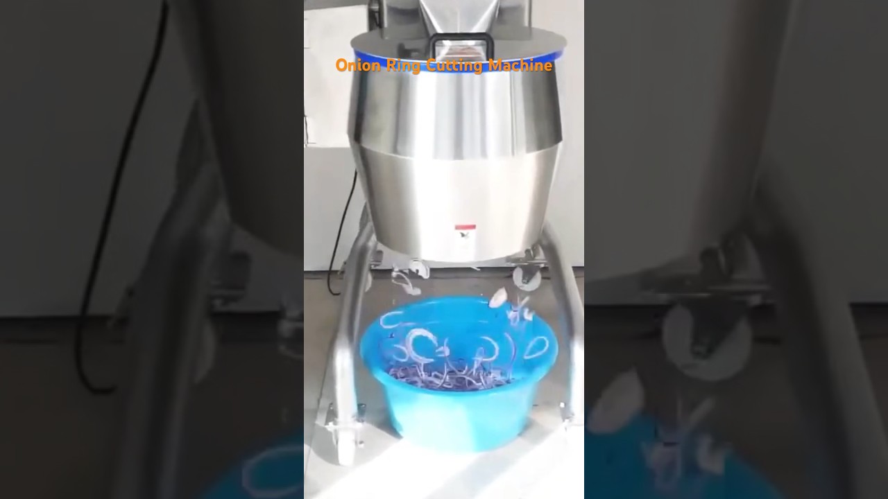 Large Capacity Onion Ring Cutting Shredding Machine 