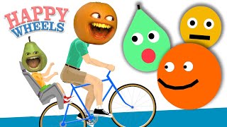 ANNOYING ORANGE HAPPY WHEELS LEVELS!! (Supercut) screenshot 5