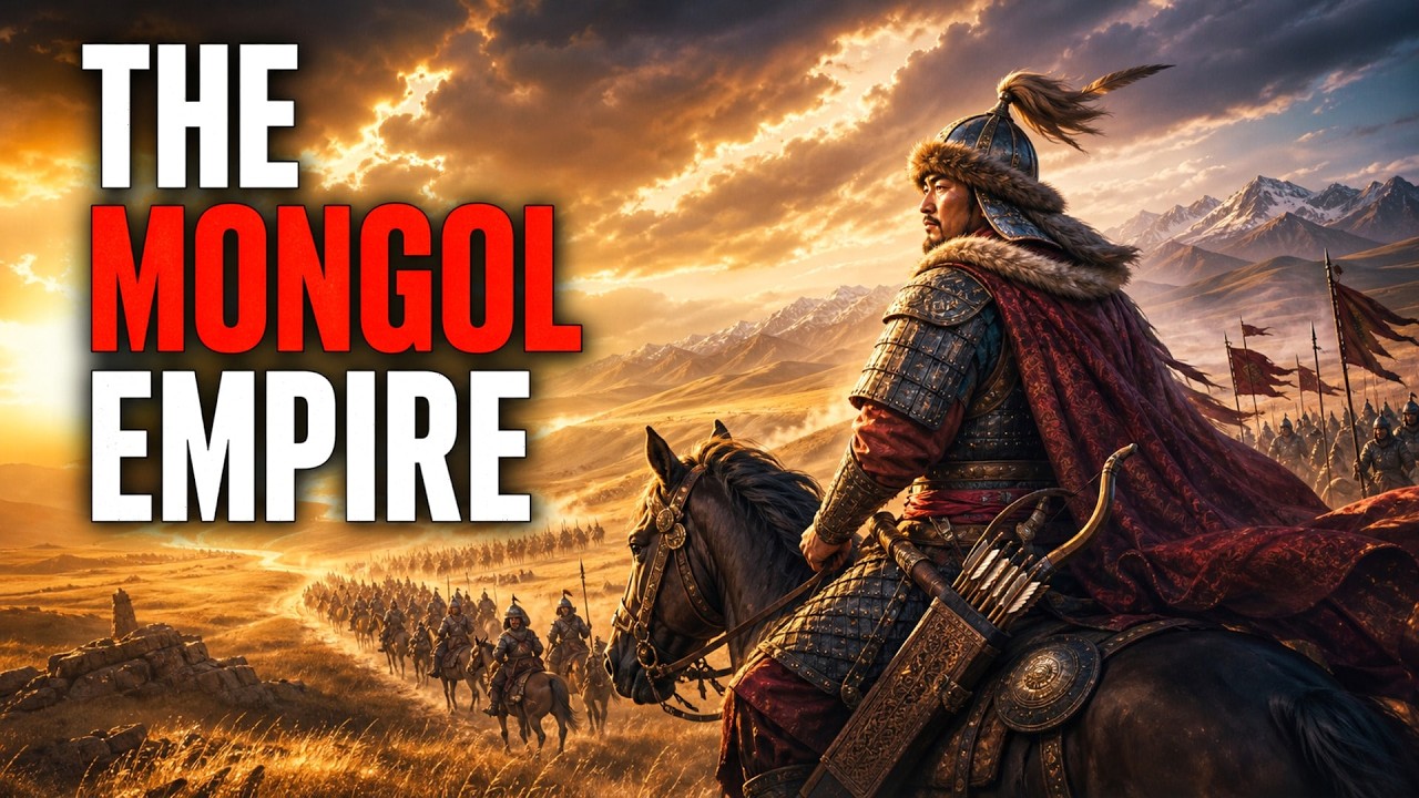 The ENTIRE History of the Mongols (1206–1368 AD) | History for Sleep