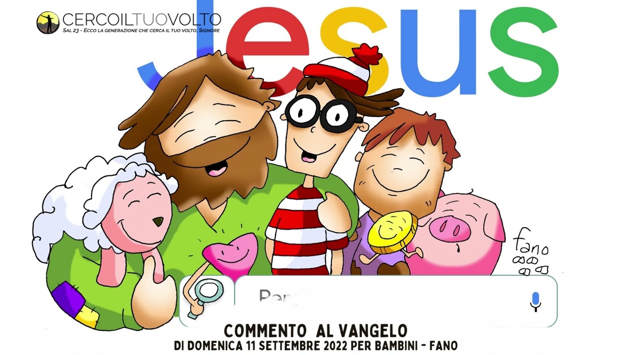 Commento (e immagini) al Vangelo di domenica 10 Ottobre 2021 per bambini -  Fano 