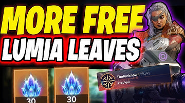 FREE LUMIA LEAVES/ Game Awards Nomination in Destiny Rising