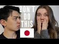 THINGS NOT TO DO IN JAPAN | CULTURAL DIFFERENCES INTERNATIONAL COUPLE AMWF