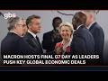 Starmer, Ruto, and EU Officials Join Macron for Closing G7 Sessions | AC1W