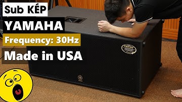 Sub Kép YAMAHA CW218V - Nhập Khẩu từ USA - Fb: 0974743311