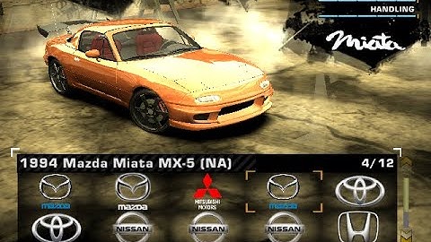 NFS Most Wanted - Satoshi Omiya
