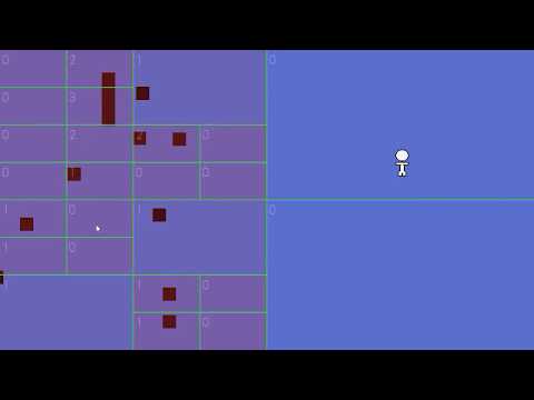SFML | C++ | TileEngine with QuadTree collision detection