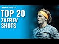 Alexander Zverev's Top 20 Best ATP Tennis Shots