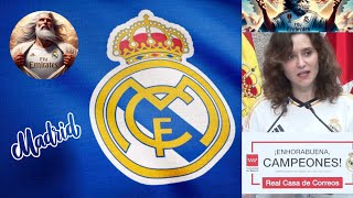 🏆⚽ ¡ATENTOS A ISABEL DÍAZ AYUSO! ¡EL MEJOR EQUIPO DEL MUNDO, EL MADRID CADA VEZ MÁS DE MODA! 🏆⚽