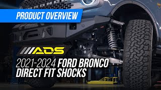 ADS Direct Fit Shock Upgrades For Your 2021-2024 Ford Bronco by Holley 419 views 2 months ago 2 minutes, 7 seconds